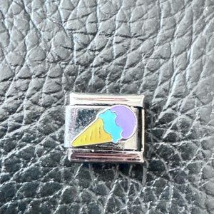 Ice cream cone 9mm Italian Charm